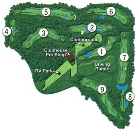 Course Map – Farmington Fairways