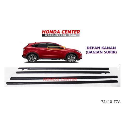 Jual Pelipit Karet Kaca Luar Weather Strip Molding Door Hrv 2015 2016