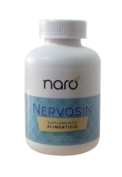 Nervosin 100 Tabletas De 450mg Cristina Orendain