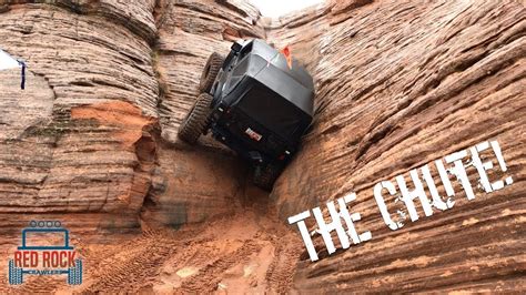 THE CHUTE Jeep Climbs Vertical Wall In Sand Hollow Utah YouTube