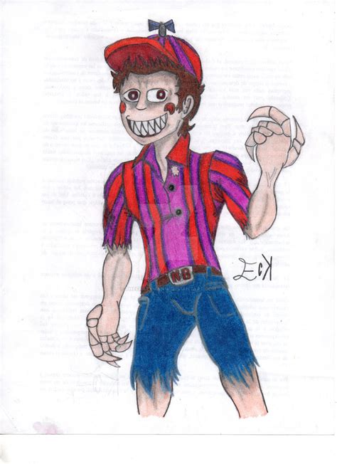 Nightmare Balloon Boy Fnaf 4 By Thecrazyman14 On Deviantart