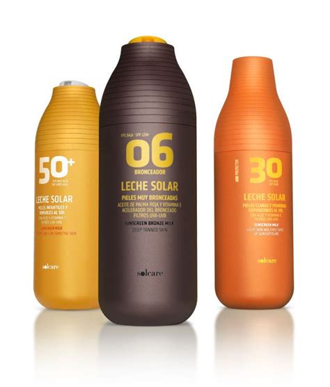 Lovely Package Solcare1 Sunscreen Bottles Package Design Awards