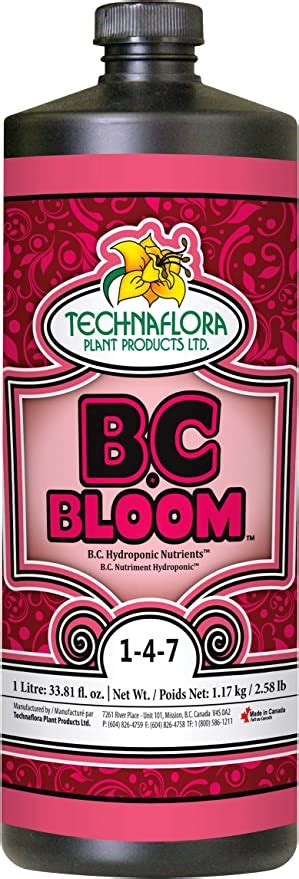 Amazon Technaflora 720560 B C Bloom 1 L Fertilizers 1 Liter