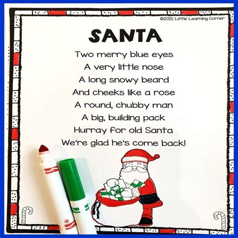 25 Short Christmas Poems for Kids | Christmas poems, Short christmas ...