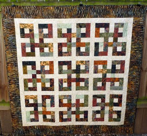 Waste Knot Batik Quilt Reduced By Nparkinson On Etsy Batik Quilts