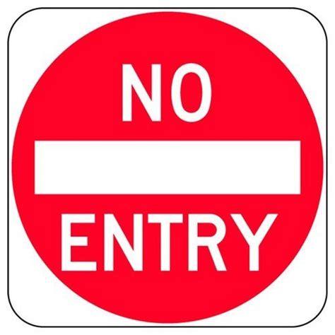 aluminum redwhite  entry sign board shape  rs  units