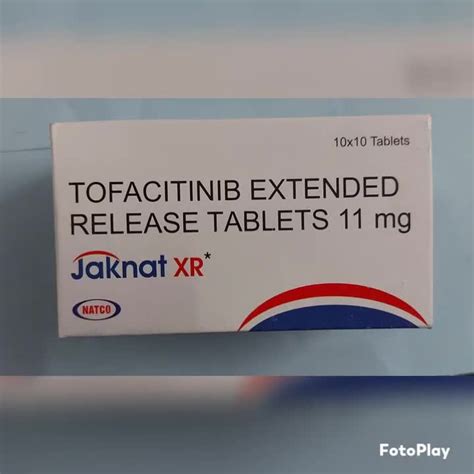 Tofacitinib Mg Jaknat Xr Tablet At Rs Strip Tofacitinib