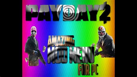 Payday 2 Free Mod Menu Youtube