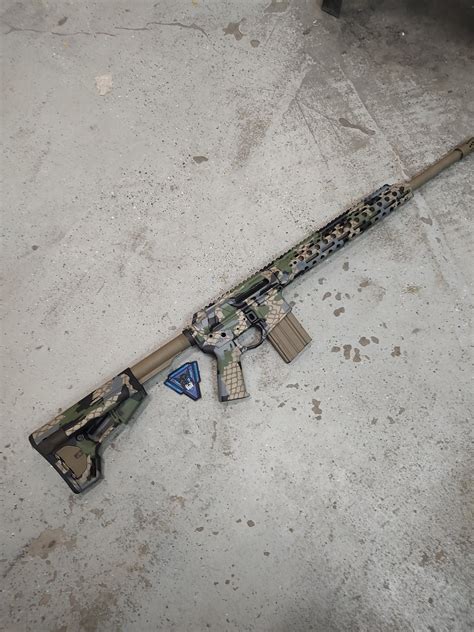 Kuiu camo we did for a customer : r/GunPorn