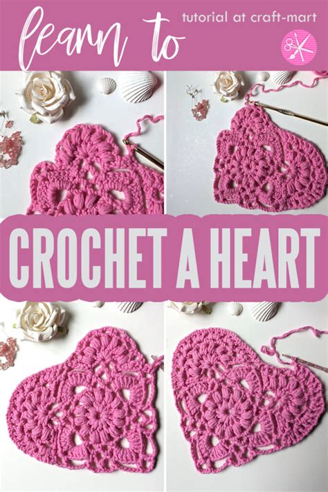 Crochet Heart Tutorial - Craft-Mart