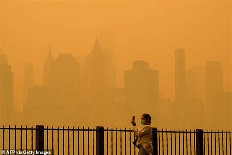 New Yorkers Health At Risk Again As Smoke From Canadian Wildfires