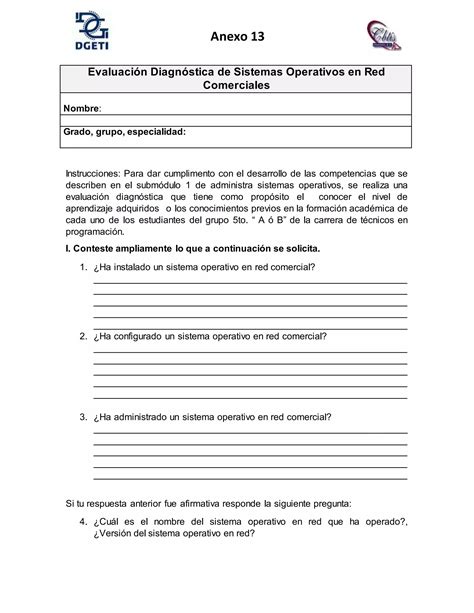 Anexo 13 test de evaluación diagnóstico de maquinas virtuales copia PDF