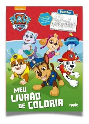 Livro Infantil Meu Livr O Tapete De Colorir E Pintar X