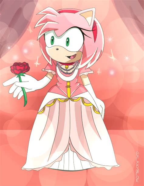 Amy Rose As A Princess