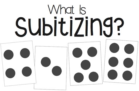 Subitizing Worksheets