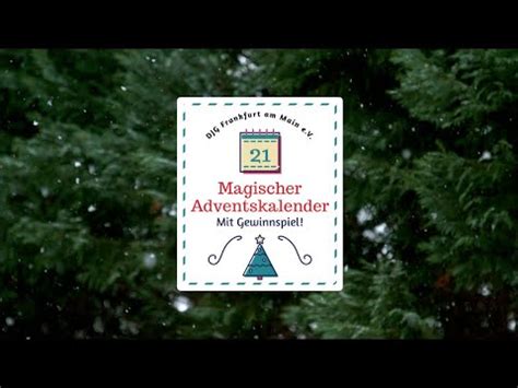 Magischer Adventskalender T Rchen Youtube