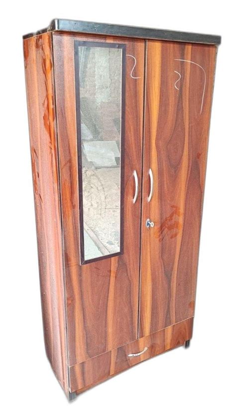 Doors Brown Wooden Almirah With Locker At Piece In Tronica