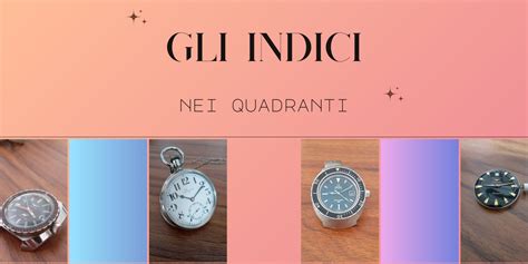 Gli Indici Dei Quadranti Orologiaio 8020