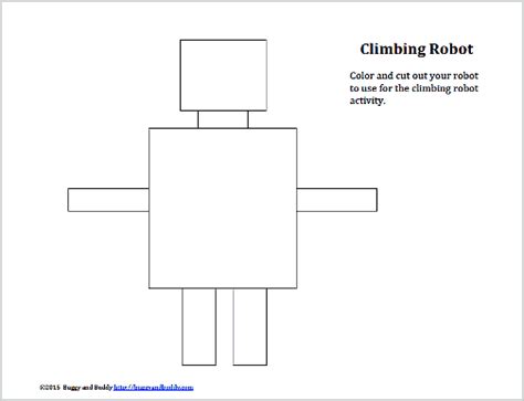 Stem Activity For Kids Free Printable Gliding Robot Robot Craft