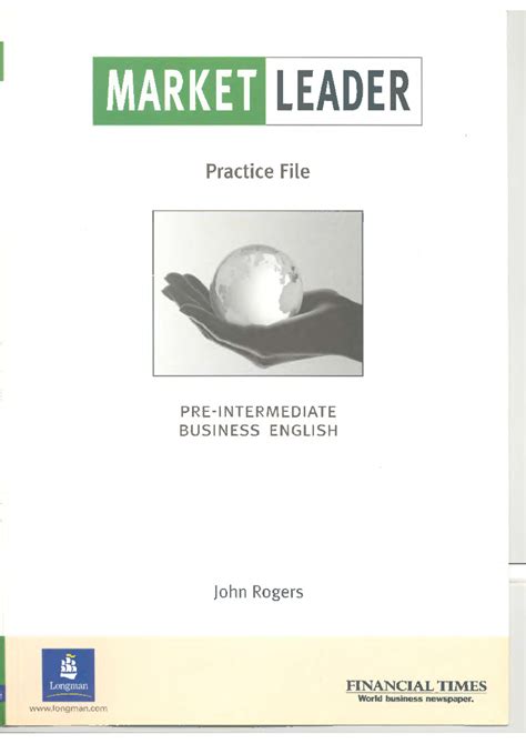 Market Leader Pre Intermediate Business English Practice File