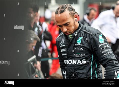 HAMILTON Lewis Gbr Mercedes AMG F1 Team W13 Portrait During The