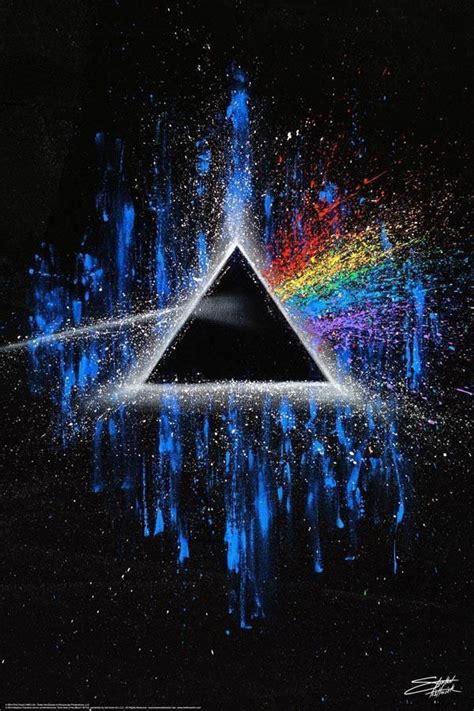 Pink Floyd Gorgeous Poster Dark Side Of The Moon In 2021 Pink Floyd Art Pink Floyd Wallpaper