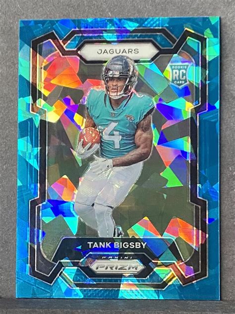 Panini Prizm Tank Bigsby Rc Blue Cracked Ice Jak Jaguars