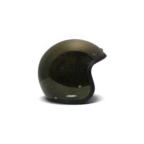 Casco Moto Dmd Jet Vintage Glitter Bronze