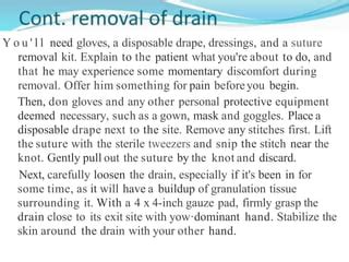 Surgical Drains Pptx