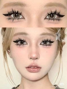 Anime Eye Makeup Gyaru Makeup Doll Eye Makeup Cute Eye Makeup