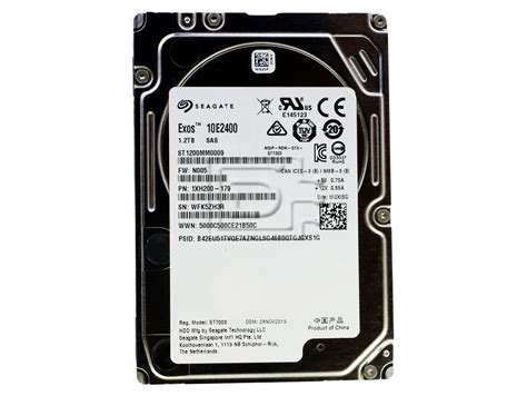 Seagate Exos 10E2400 ST1200MM0009 1 2TB 2 5 10K RPM 512n SAS Hard Drive