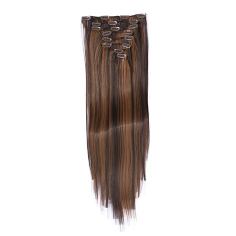 Gestr Hnt Clip In Hair Extensions Tressen Haarverl