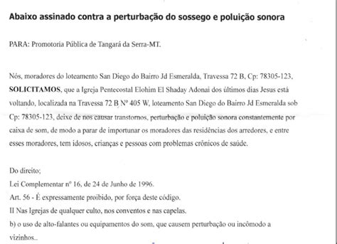 Ação em igreja foi determinada pela Promotoria de Justiça de Tangará da