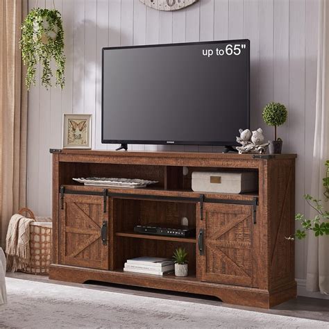 Amazon Okd Farmhouse Tv Stand For Inch Tv Tall Highboy