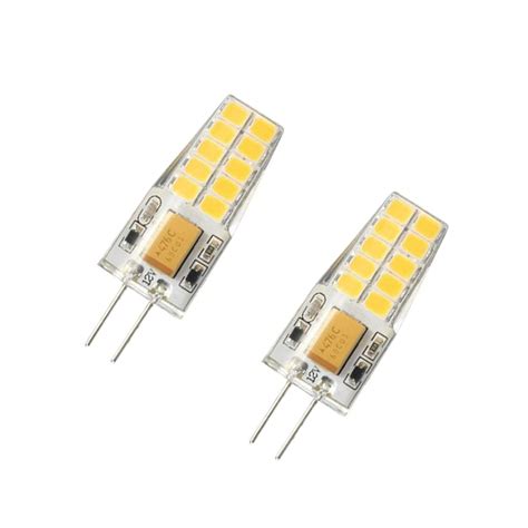 2 Db Led Es Izzókészlet Matcheasy G4 3w 350 Lm Fényhőmérséklet