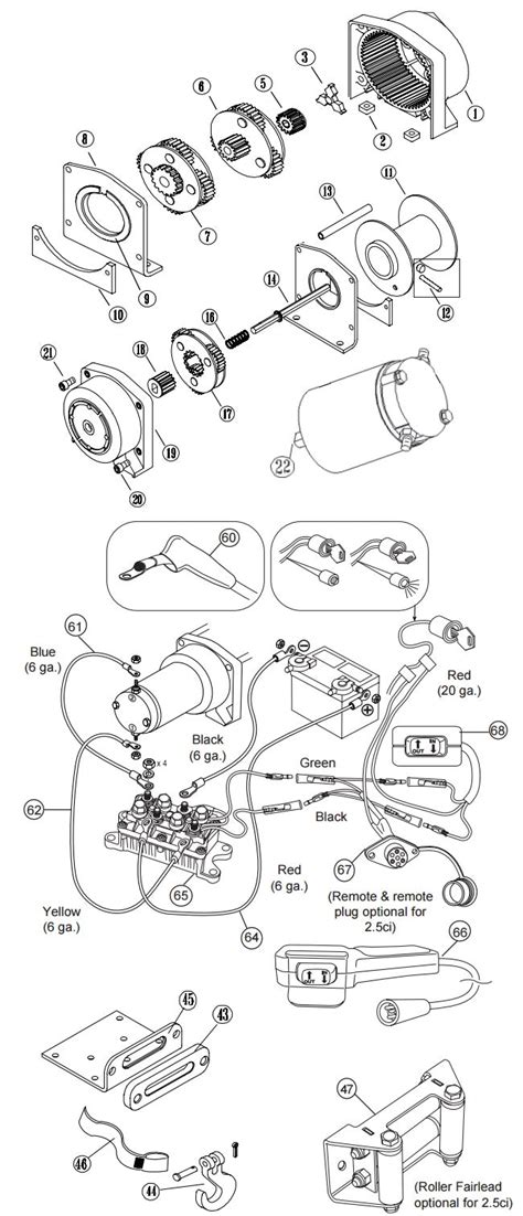 Warn Winch 2500 Replacement Parts | Reviewmotors.co