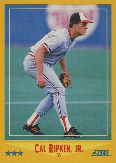 Cal Ripken Jr 1988 Score Base Price Guide Sports Card Investor