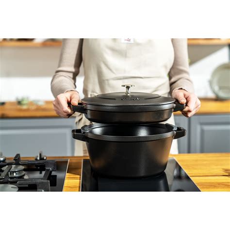 Staub Stackable Is The Ultimate Spacing Saving Set Featuring The