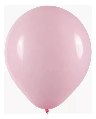 Balão Redondo Profissional Liso Cores 9 23cm 50 Un Cor Rosa