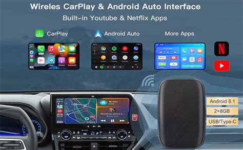 Amazon Eaglerich Carplay Adapter In Wireless Android Auto