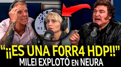 MILEI ROMPE En PEDAZOS A PERIODISTA K En VIVO Con FANTINO YouTube