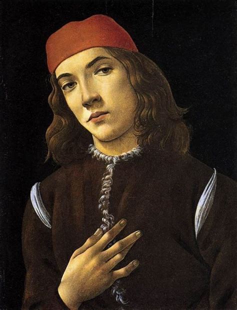 Portrait Of A Young Man Sandro Botticelli National Gallery Of Art Usa