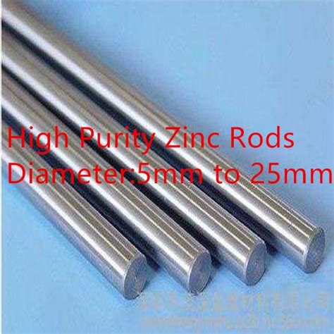 Jual High Purity Zinc Rods Cathodic Protection Sacrificial Anode Rods