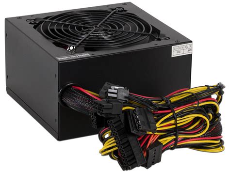 Fuente De Poder Eagle Warrior De W Atx Color Negro