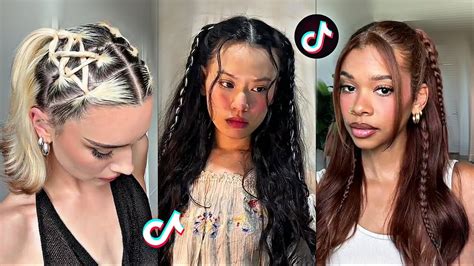 Hairstyles Ideas And Hacks 💫💇‍♀️ Tiktok Compilation Youtube