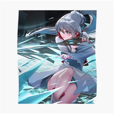 Rwby Ice Queendom Weiss Schnee Poster For Sale By Aghla Redbubble