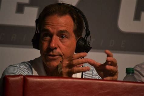 Alabama coach Nick Saban opens up about the last conversation he had ...