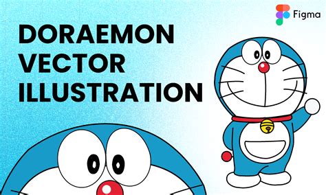 Doraemon in Vector Wonderland: A Creative Fusion of Japanese Pop Culture and Modern Illustration ...