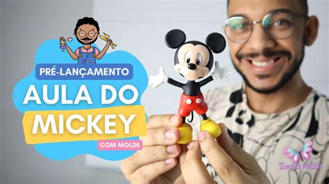 Aula Do Mickey Em Biscuit Pr Lan Amento Do Molde Casal De Ratinhos M