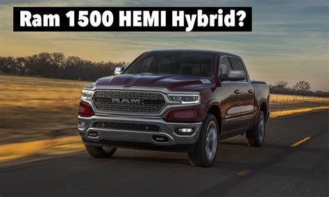 Oped Ram 1500 V8 Plug In Hybrid New Jeep 4xe Ev Technology Will Transfer To The Trucks The